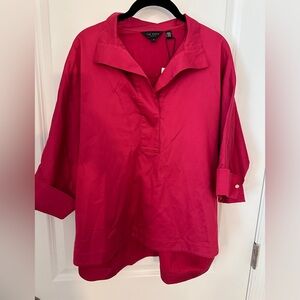 Ted Baker London - Avereye Batwing Popover Blouse - NWT Size 2